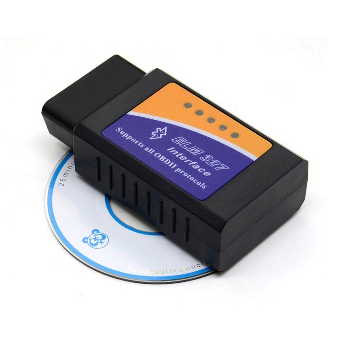 ELM 327 OBD2 Bluetooth diagnostika su disku